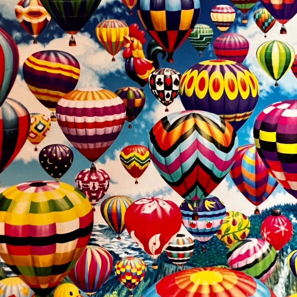 FINAL! Beautiful Balloons in the Sky Puzzle 500 Pc.